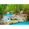 Image de Puzzle 1000 PiÃ¨ces : Cascade Turquoise - ThaÃ¯lande