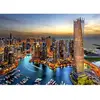 Image de Puzzle 1000 Pièces : Marina de Dubaï la nuit Enjoy-2072