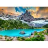 Image de Puzzle 1000 Pièces : Lac Sorapis - Dolomites - Italie