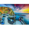 Image de Puzzle 1000 Pièces : Port de Manarola au coucher du soleil - Cinque Terre - Italie Enjoy-2084