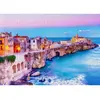 Image de Puzzle 1000 PiÃ¨ces : Vieste sur les rochers - Italie