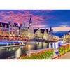 Image de Puzzle 1000 piÃ¨ces : Gand au crÃ©puscule, Belgique