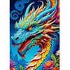 Image de Puzzle 1000 PiÃ¨ces : Dragon Bleu