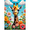 Image de Puzzle 1000 PiÃ¨ces : Girafe mignonne