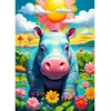 Image de Puzzle 1000 PiÃ¨ces : Hippopotame ensoleillÃ©