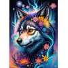 Image de Puzzle 1000 Pièces : Portrait de Loup Magique Enjoy-2164