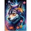 Image de Puzzle 1000 PiÃ¨ces : Portrait de Loup Magique