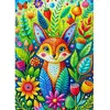Image de Puzzle 1000 pièces : L'invité du jardin Enjoy-2255