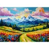 Image de Puzzle 1000 pièces : Vallée fleurie Enjoy-2363