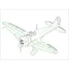 Image de Maquette avion : avion de chasse japonais A5M2 HobbyBoss-80288
