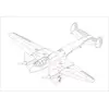 Image de Maquette avion : avion bombardier soviétique PE-2 Bomber HobbyBoss-80296