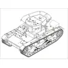 Image de Maquette char : Soviet T-26 Light Infantry Tank Mod.1935 HobbyBoss-82496