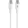 Image de Câble USB-C to USB-C Targus Blanc 1,5 m HJ4011WHGL