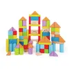 Image de Baril de 100 cubes de construction en bois Hape-E8247