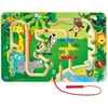 Image de Labyrinthe magnétique en bois : Jungle Hape-E1714