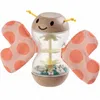 Image de Hochet bâton de pluie papillon rose (16 x 11 cm)