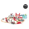 Image de Coffret circuit train de la ville 2 en 1 Hape-E3771