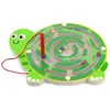 Image de Labyrinthe magnétique en bois : Tortue Plantoy-ASA30-59966