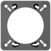 Image de Moza Racing Multi-Function Stalks Adapter Plate