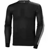 Image de Sweatshirt Helly Hansen lifa stripe crew 48800-998 Noir L