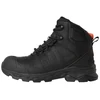 Image de Chaussures de sécurité hautes oxford noir cuir 44 composite acier caoutchouc nitrile 1 paire(s) esd - dissipation électrostatique, p - antiperforation