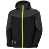 Image de Veste softshell oxford xl 300 - 400 g entre 1 et 3 veste 1 pièce(s) veste softshell oxford noir/gris txl polyamide, polyester gris, noir - helly hanse