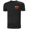 Image de T-shirt classic logo s 100 - 200 g noir coton t-shirt 0 1 pièce(s) t-shirt classic logo gris noir ts - helly hansen