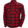 Image de Chemise manches longues en flanelle Helly Hansen Lokka Rouge S 62731-162