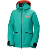 Image de Veste de randonnée femme Helly Hansen Powderqueen 3.0 Vert M 65753-466