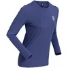 Image de T-shirt manches longues femme Daehlie Sportswear Tempo 333964-24400 Bleu L