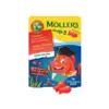 Image de Möller's Omega-3 P'tits Poissons 36 Gommes - Goût : Fraise