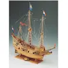 Image de Maquette bateau en bois : Half Moon Corel-SM18