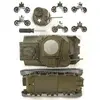 Image de TANK M 3 A 2  MODEL KIT NRY-61555/57
