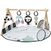 Image de Tapis d'éveil Luxe Gymini Black & White