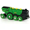 Image de Train Brio : Locomotive verte puissante à piles Brio-33593