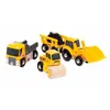 Image de Coffret de 3 engins de chantier Brio-33658