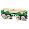Image de Train Brio : Wagon convoyeur de bois Brio-33696