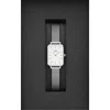 Image de Montre femme Daniel Wellington Quadro Pressed Sterling Gris 20x26 mm DW00100438