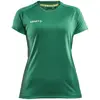 Image de T-shirt femme Craft evolve C1910143-651000 Vert S