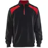 Image de Sweatshirt col camionneur bicolore Blaklader Noir XL 335311589956-3353
