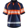Image de Polo anti-UV haute visibilité Blaklader Bleu XS 333810518953-3338
