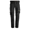 Image de Pantalon allroundwork 200 - 300 g noir entre 1 et 3 coton / polyester pantalon 46 1 pièce(s) pantalon stretch allround noir t46 - snickers workewear