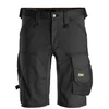 Image de Short de travail allround 200 - 300 g entre 4 et 6 gris 48 bermuda 1 pièce(s) coton / polyester, élasthanne short allround stretch gris acier t48 - sn