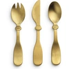 Image de Set de couverts en acier inoxydable pour enfant Gold