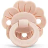 Image de Sucette symétrique en silicone Binky Bloom Powder Pink (3 mois et +)
