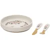 Image de Set assiette et couverts Blue Garden