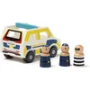 Image de Voiture de police en bois Aiden
