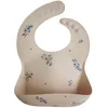 Image de Bavoir à poche en silicone Lilac flowers