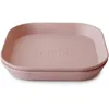 Image de Lot de 2 assiettes carrées Blush