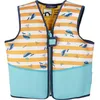 Image de Gilet de natation Baleine jaune-blanc (4-6 ans)